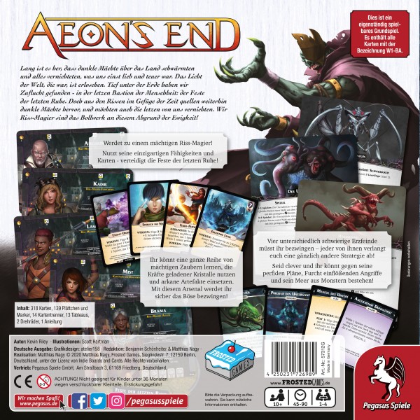 Aeon's End (Frosted Games) *Empfohlen Kennerspiel 2021* 