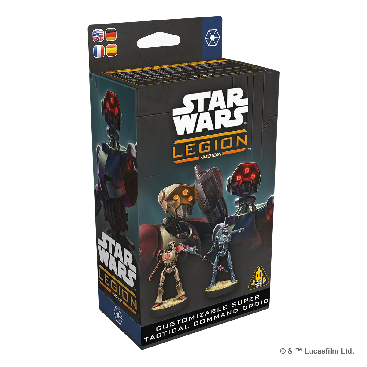 Customizable Super Tactical Command Droid