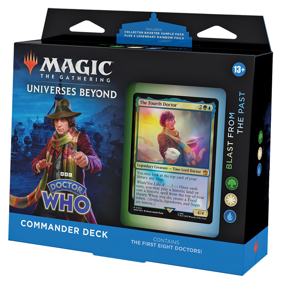 Dr. Who Commander Deck Blast from the Past englisch