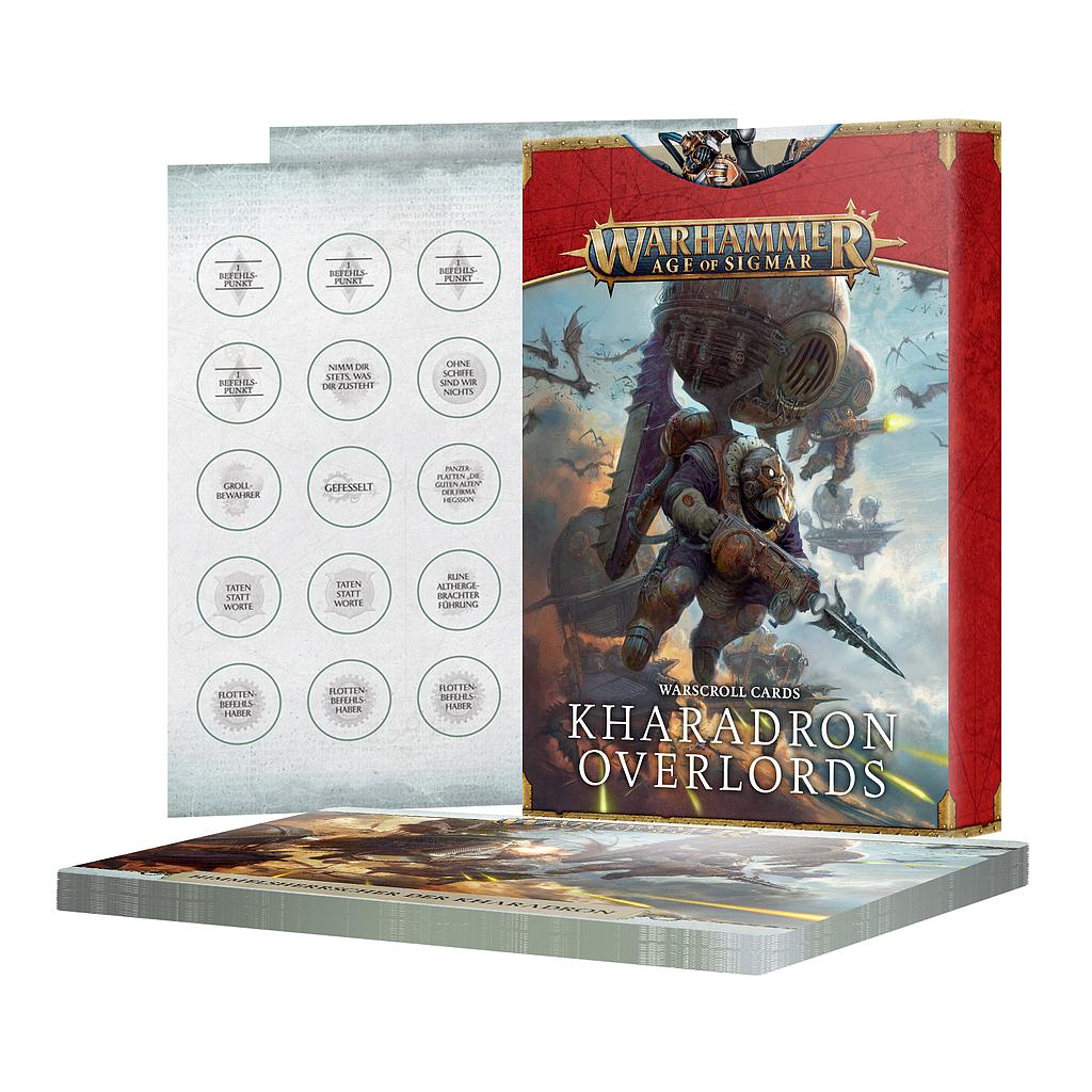 Kharadron Overlords - Warscroll Cards GER