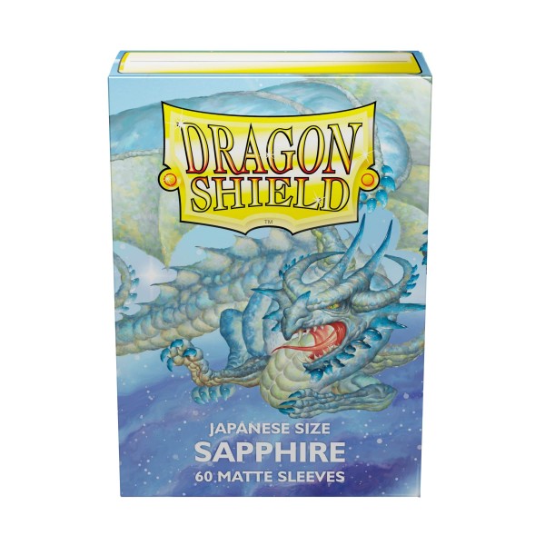 Dragon Shield: Japanese Matte – Sapphire (60)