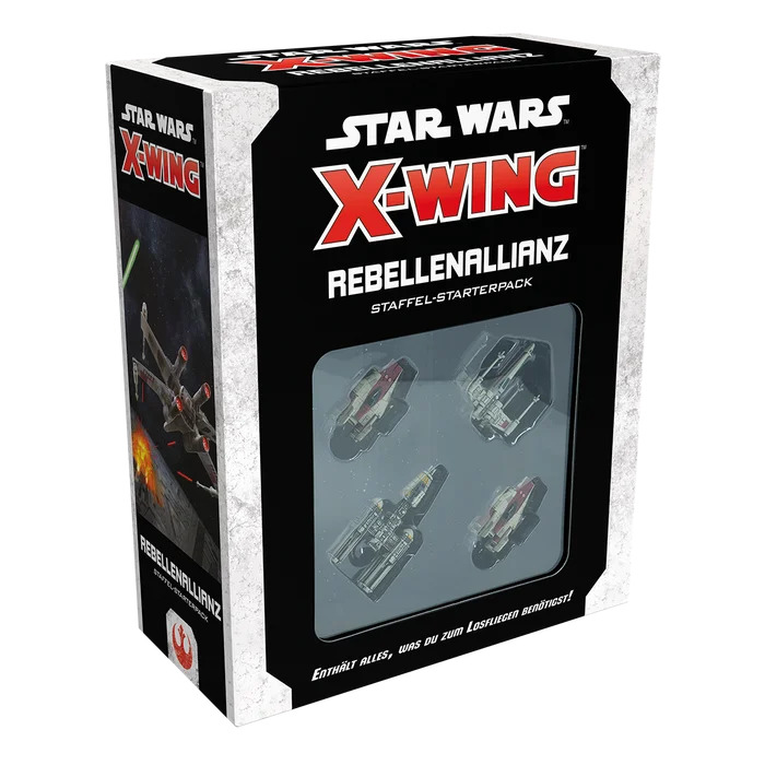 Star Wars: X-Wing 2. Edition – Rebellenallianz Staffel-Starterpack