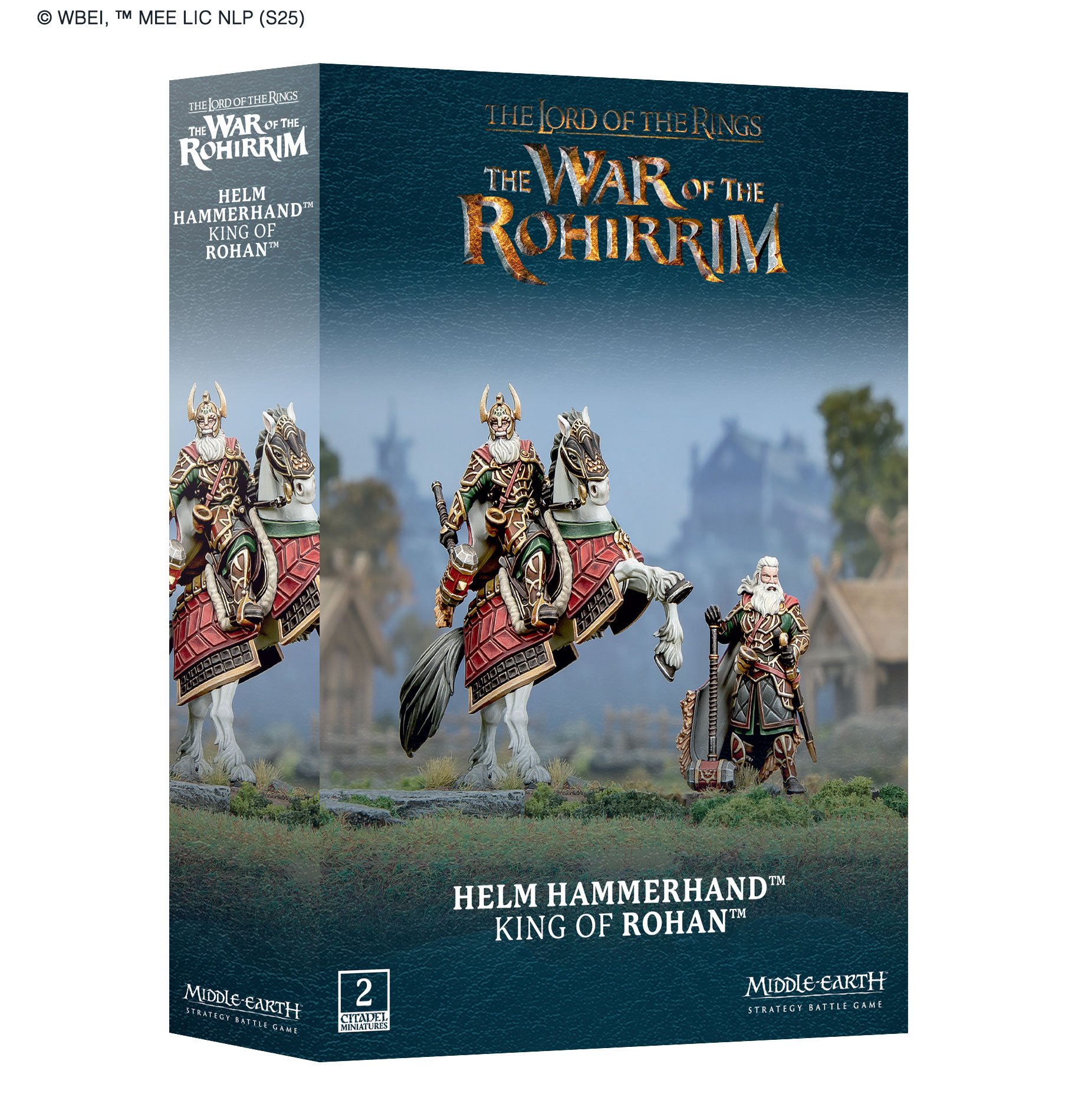 Middle-Earth strategy Battle Game: Helm Hammerhand King of Rohan