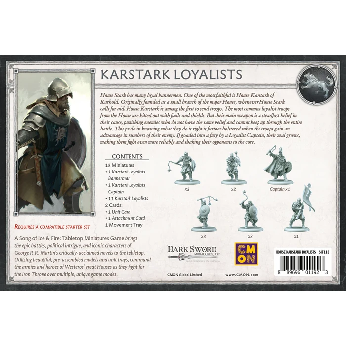 Karstark Loyalists (Loyalisten von Haus Karstark) Erweiterung (Multilingual)