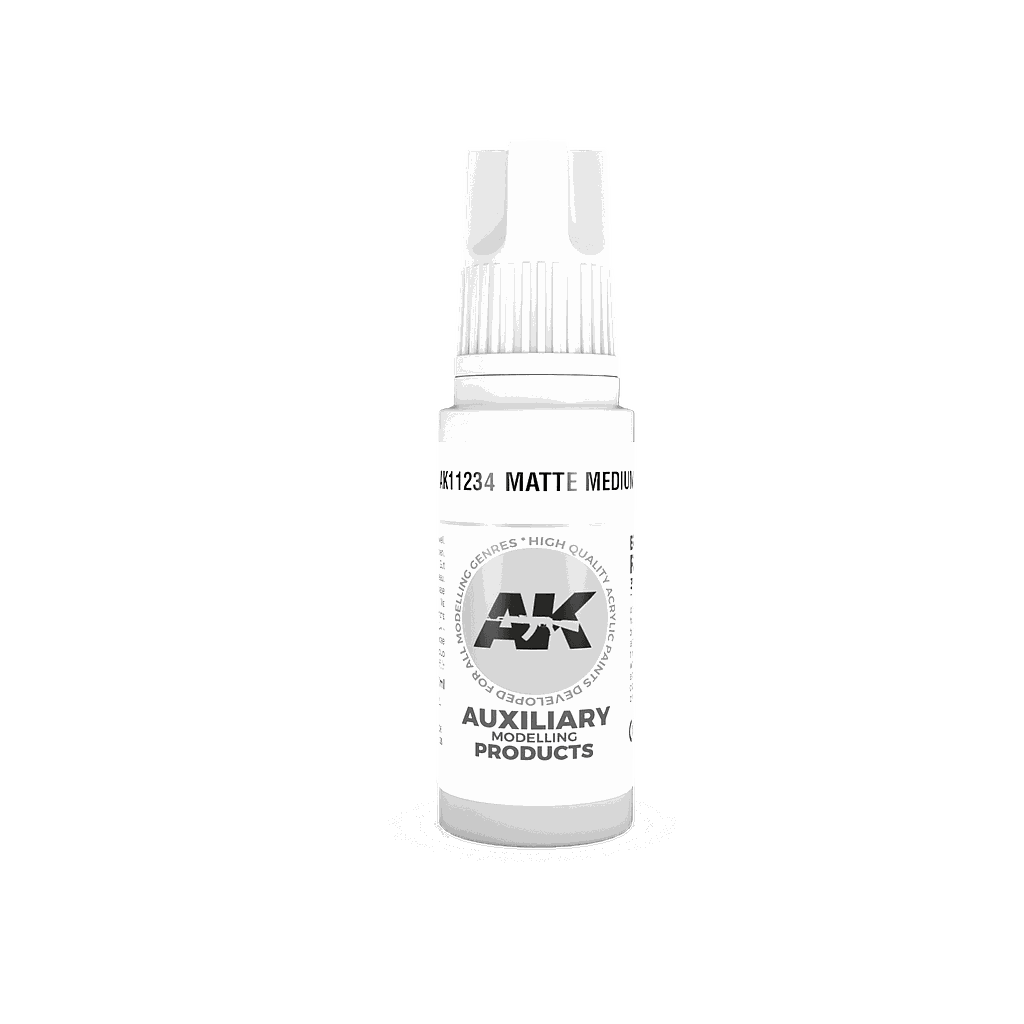 AK11234 Matte Medium (3rd-Generation) (17mL)