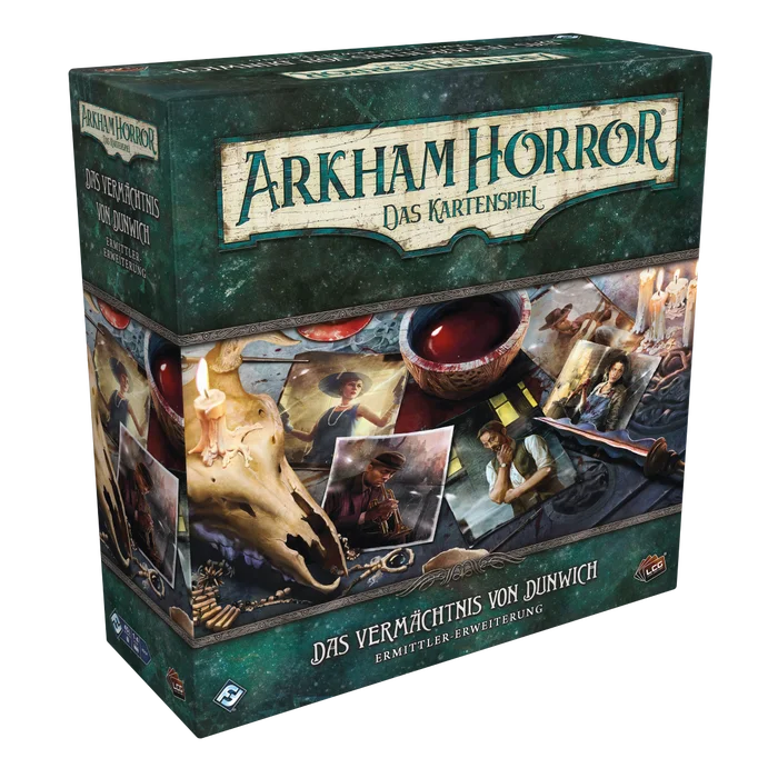 Arkham Horror: Das Kartenspiel - Das Vermächtnis von Dunwich (Ermittler-Erweiterung)