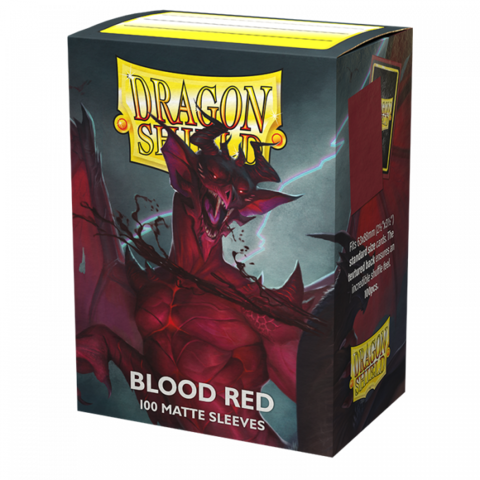 Dragon Shield: Matte – Blood Red  (100)