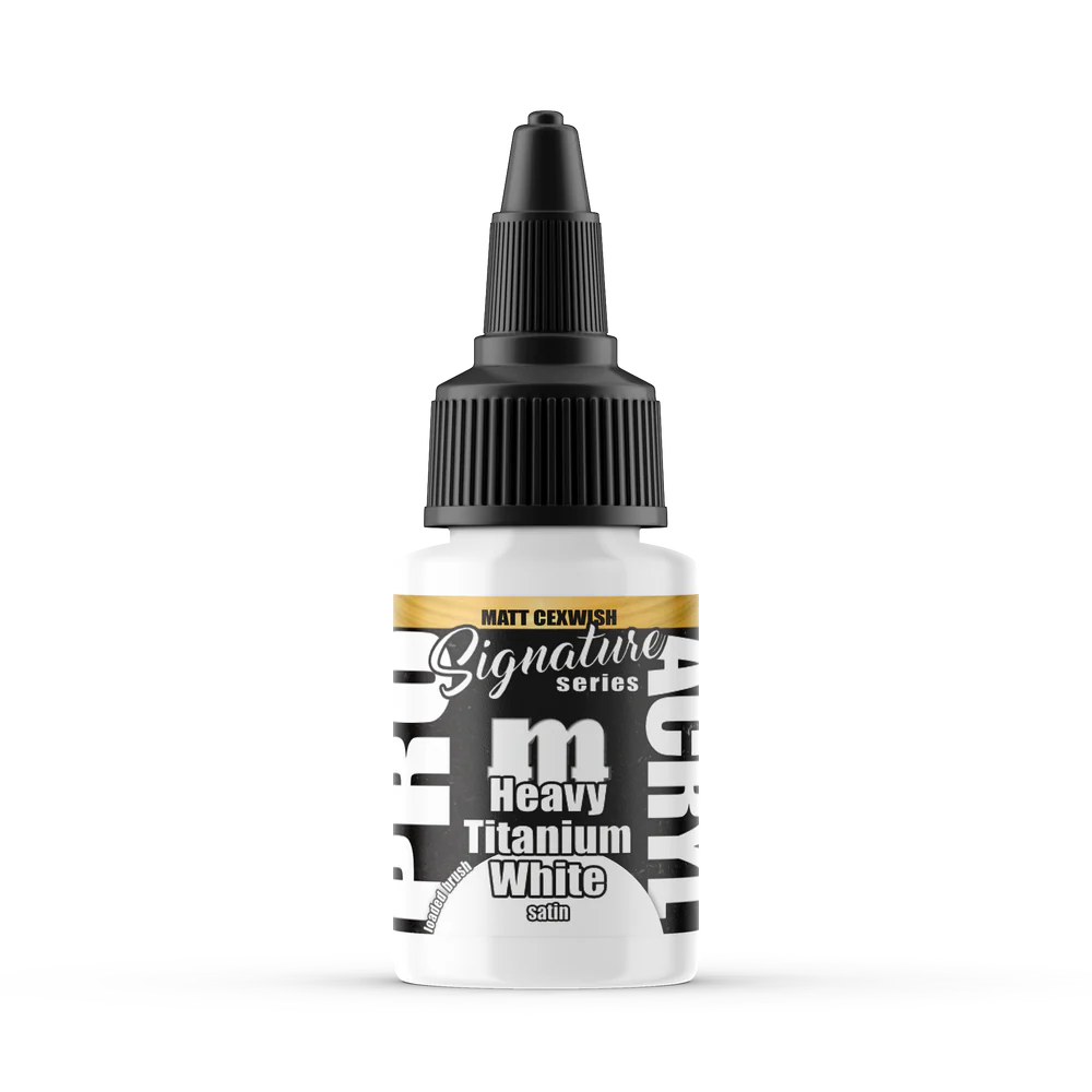 Pro Acryl Signature - Matt Cexwish - Heavy Titanium White 22ml