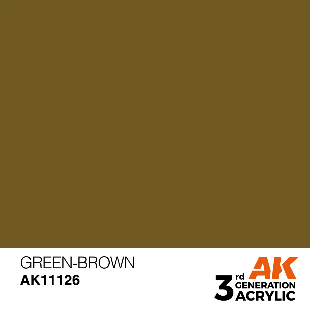 AK11126 Green Brown (3rd-Generation) (17mL)