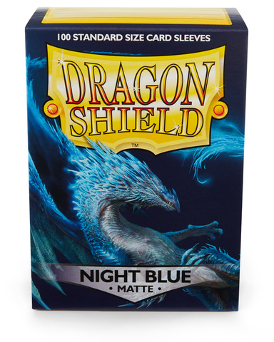 Dragon Shield: Matte – Night Blue (100) 