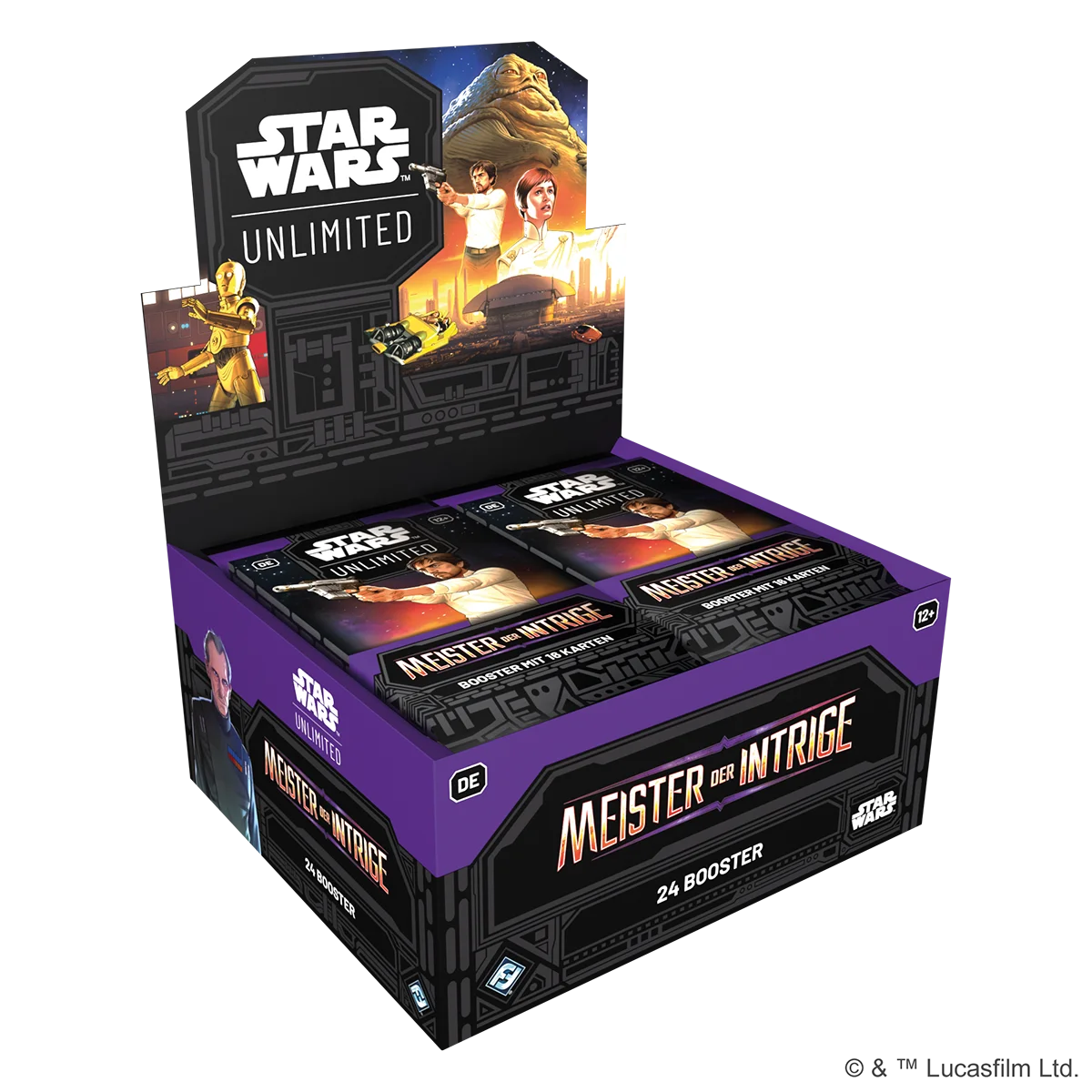 Star Wars: Unlimited – Meister der Intrige (Booster-Display) deutsch