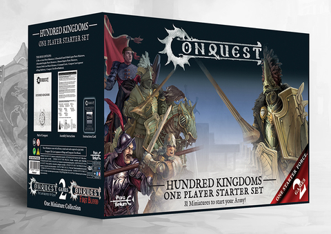 Hundred Kingdoms: Conquest 1 player Starter Set