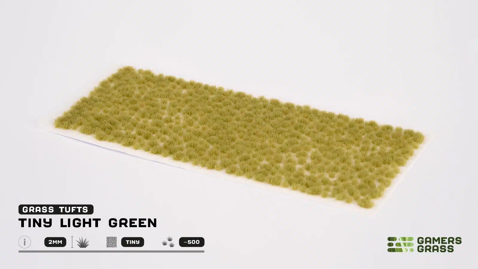 Tiny  Light Green 2mm - Tiny