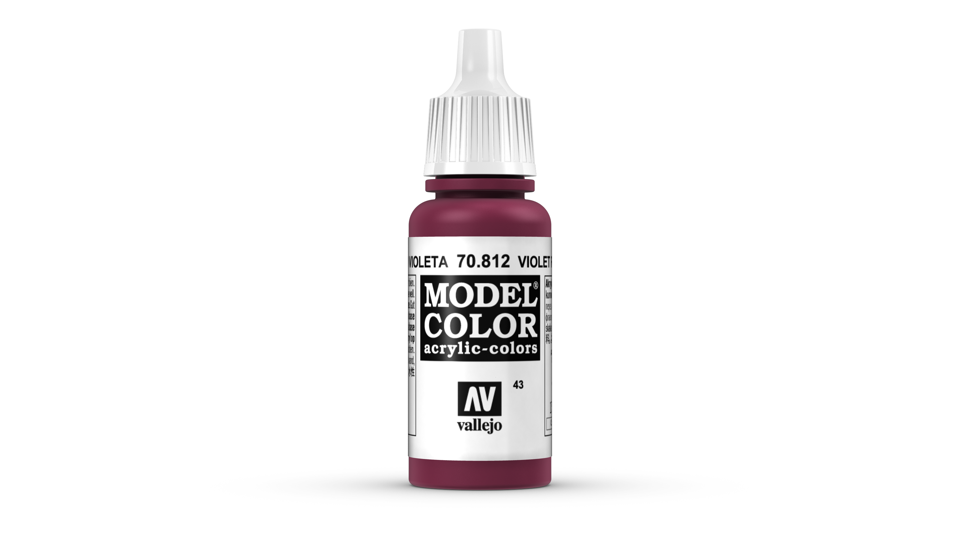 Model Color 043 Violett (Violet Red) (812)