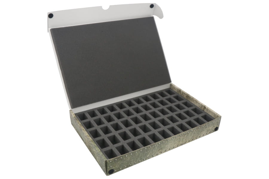 Standard Box for 55 miniatures on 25mm bases [SAFE-ST-55M]