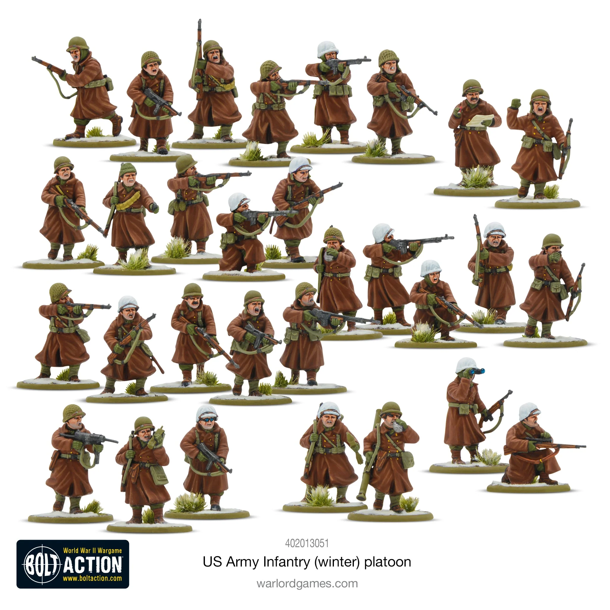US Army Infantry platoon (winter)