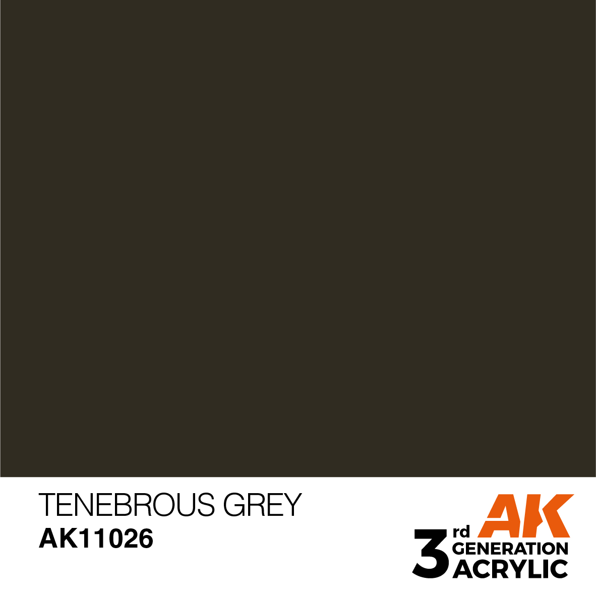AK11026 Tenebrous Grey (3rd-Generation) (17mL)
