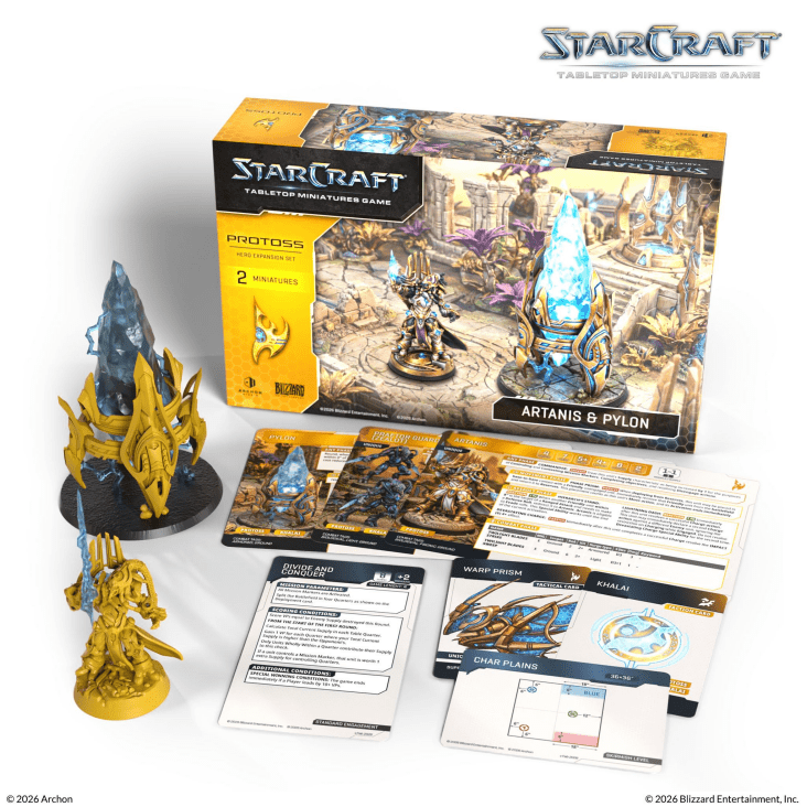 STARCRAFT® ARTANIS (HIERARCH) - PROTOSS - HERO EXPANSION SET
