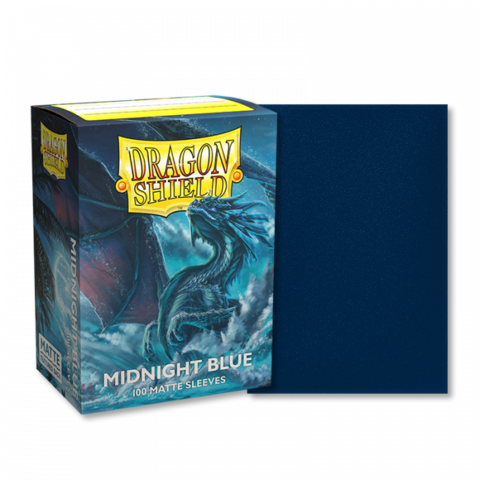 Dragon Shield: Matte – Midnight Blue (100)