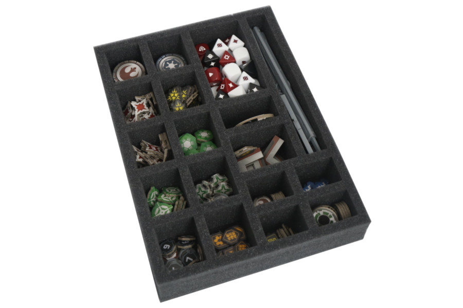 Foam tray fortokens, measures and dice [SAFE-L-FT2]