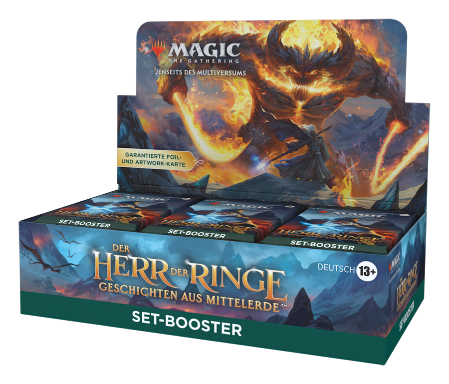The Lord of the Rings: Tales of Middle-Earth: Set Booster Display (30 Packs) deutsch