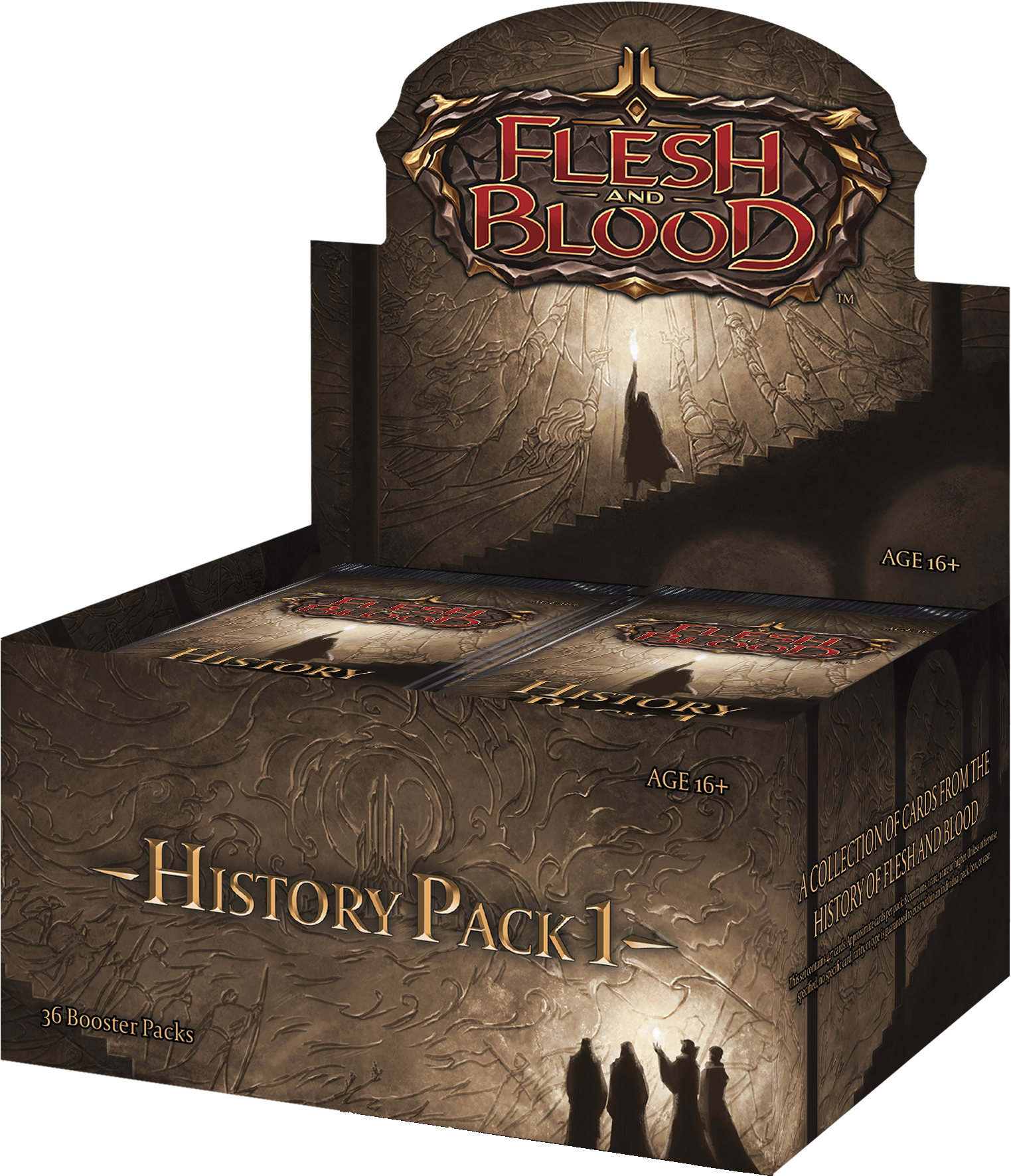  Flesh & Blood TCG - History Pack 1 (36 Packs) - EN