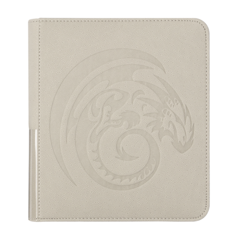 Card Codex Zipster Binder Small - Ashen White