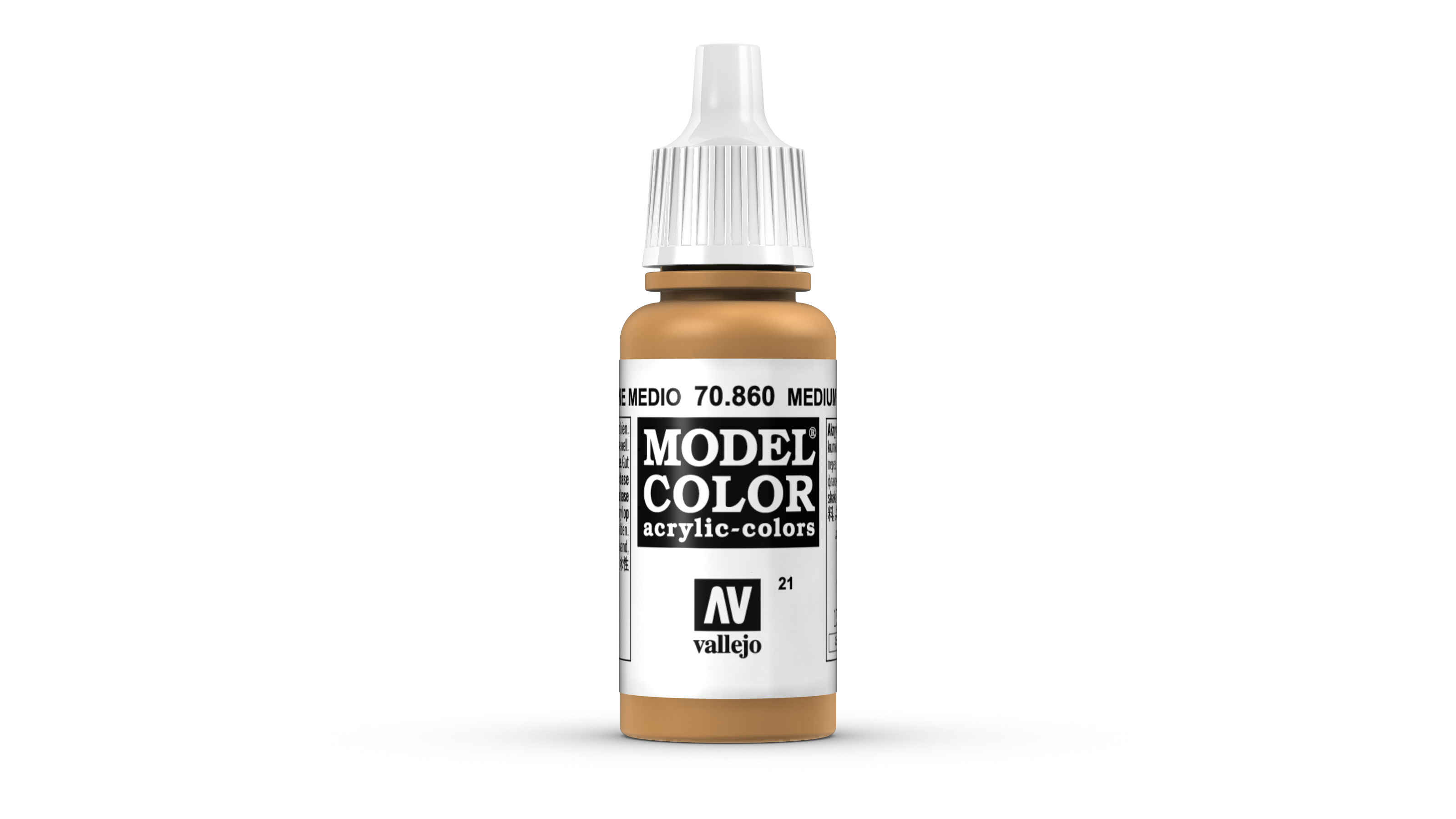 Model Color 021 Mittlere Hautfarbe (Medium Fleshtone) (860)
