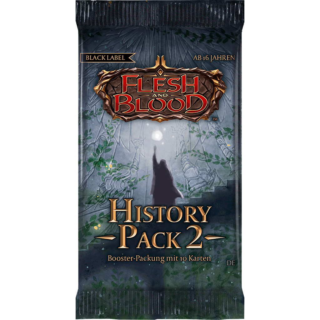 Flesh & Blood History Pack 2 Black Label Booster - DE