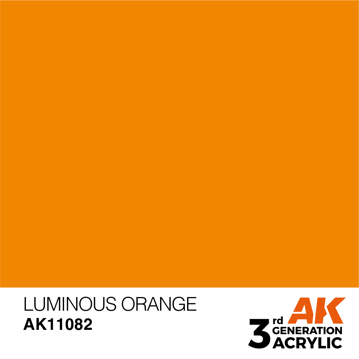 AK11082 Luminous Orange (3rd-Generation) (17mL)