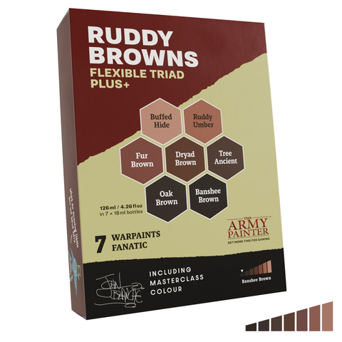 Ruddy Browns Flexible Triad Plus+ Farbset