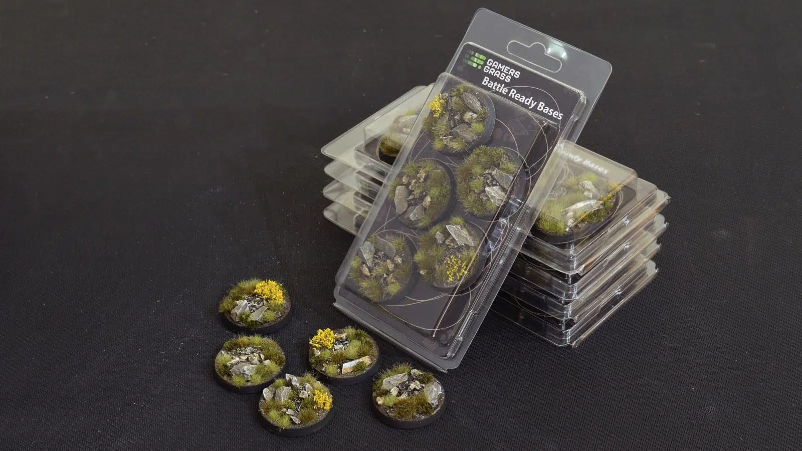 Highland Bases - Round 40mm (x5)
