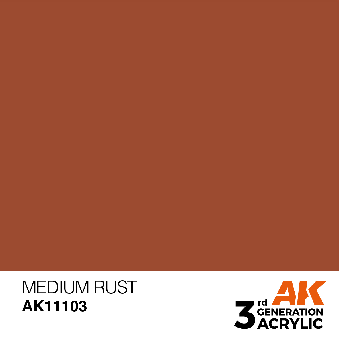 AK11103 Medium Rust (3rd-Generation) (17mL)