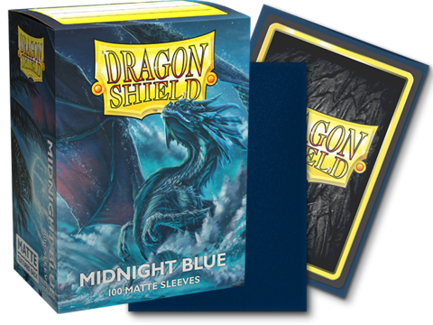 Dragon Shield: Matte – Midnight Blue (100)