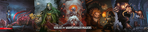 Dungeon Masters Screen Verlies des Wahnsinnigen Magier