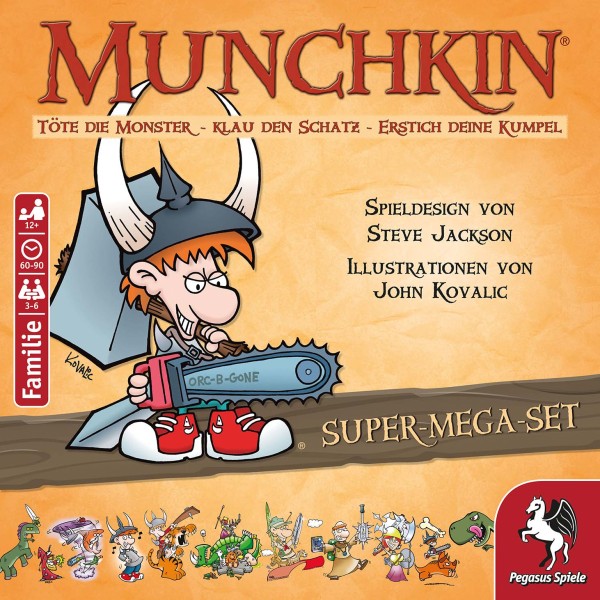 Munchkin Fantasy Super-Mega-Set *Fachhandels-exklusiv bis 31.12.2023*