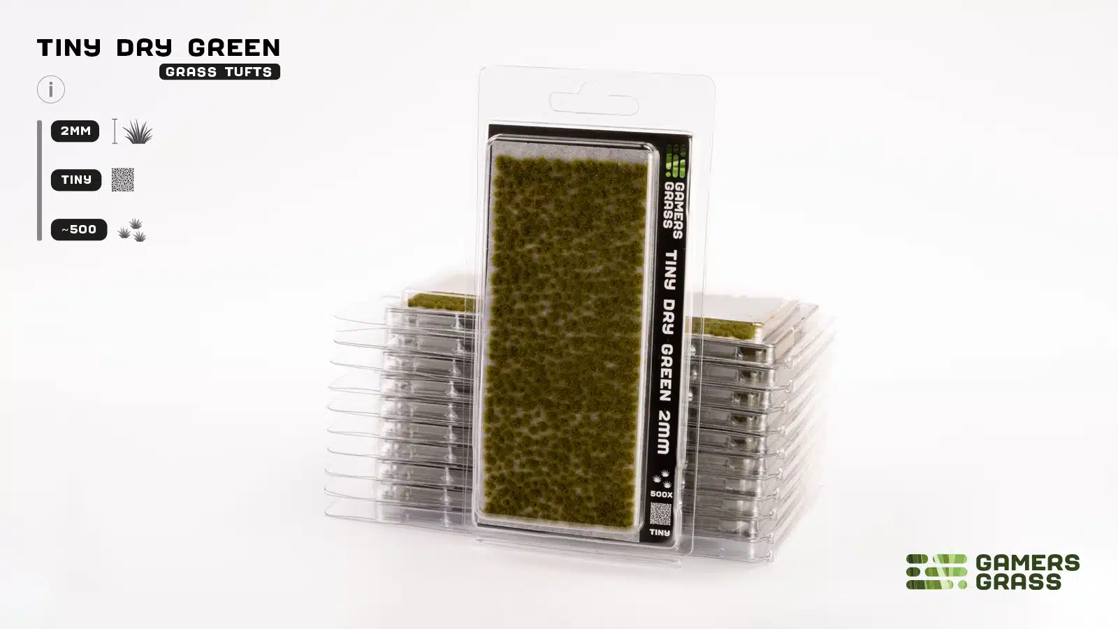 Tiny Dry Green 2mm - Tiny
