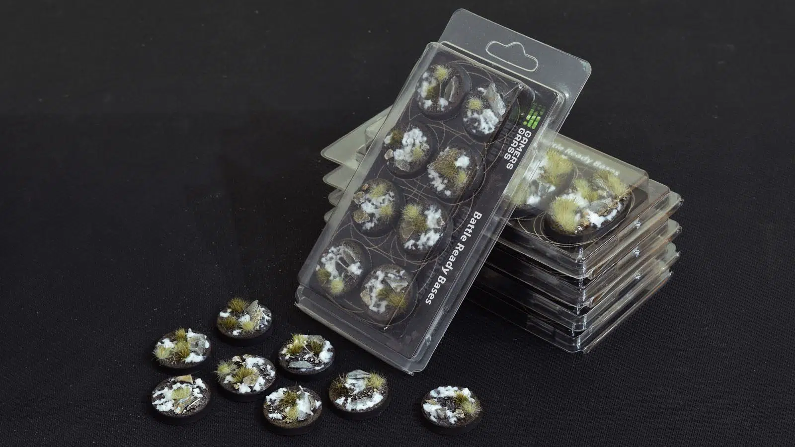 Winter Bases - Round 32mm (x8)
