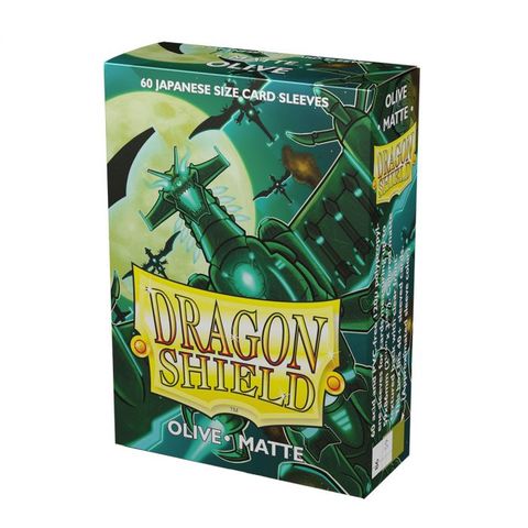 Dragon Shield: Japanese Matte –  Olive (60)