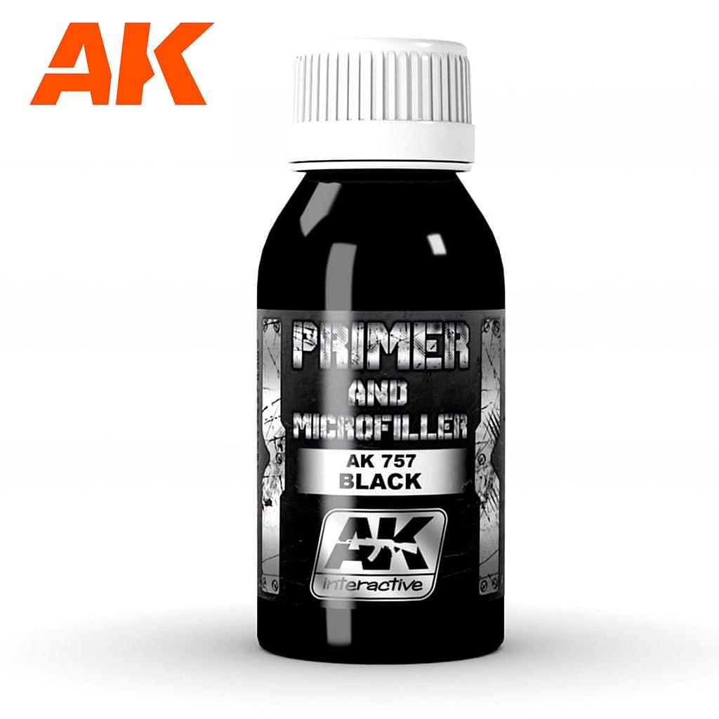AK757 Black Primer and Microfiller (100ml)