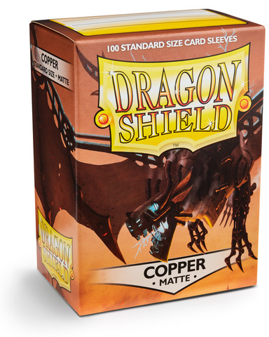 Dragon Shield: Matte – Copper (100)