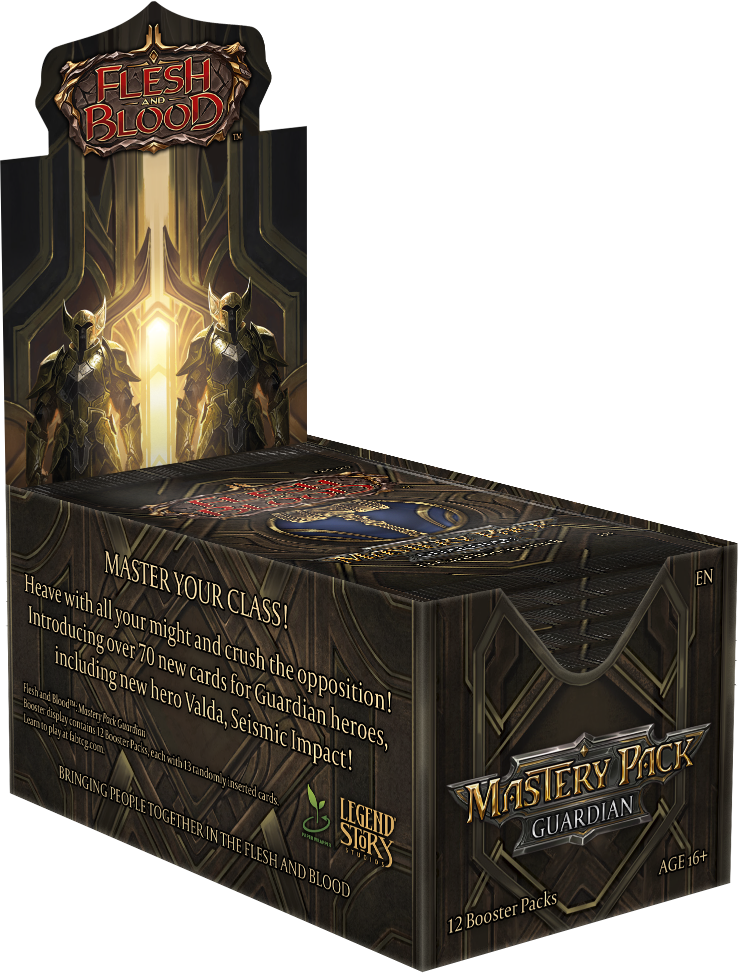  Flesh & Blood TCG - Mastery Pack Guardian Booster Display (12 Booster) - EN