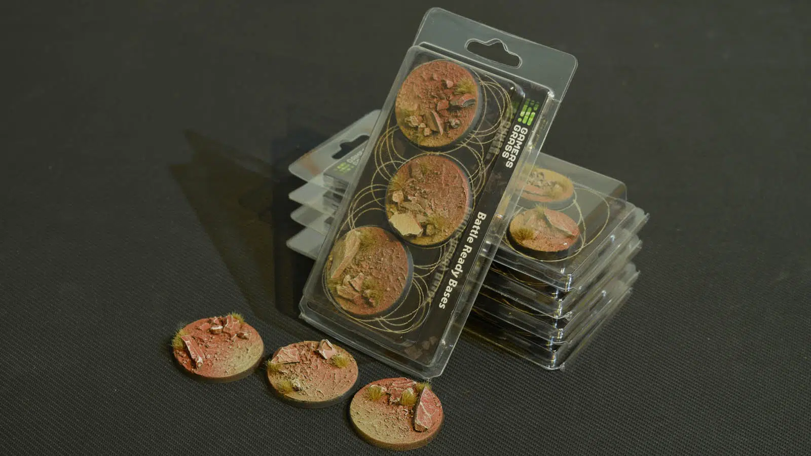 Badlands Bases - Round 50mm (x3)