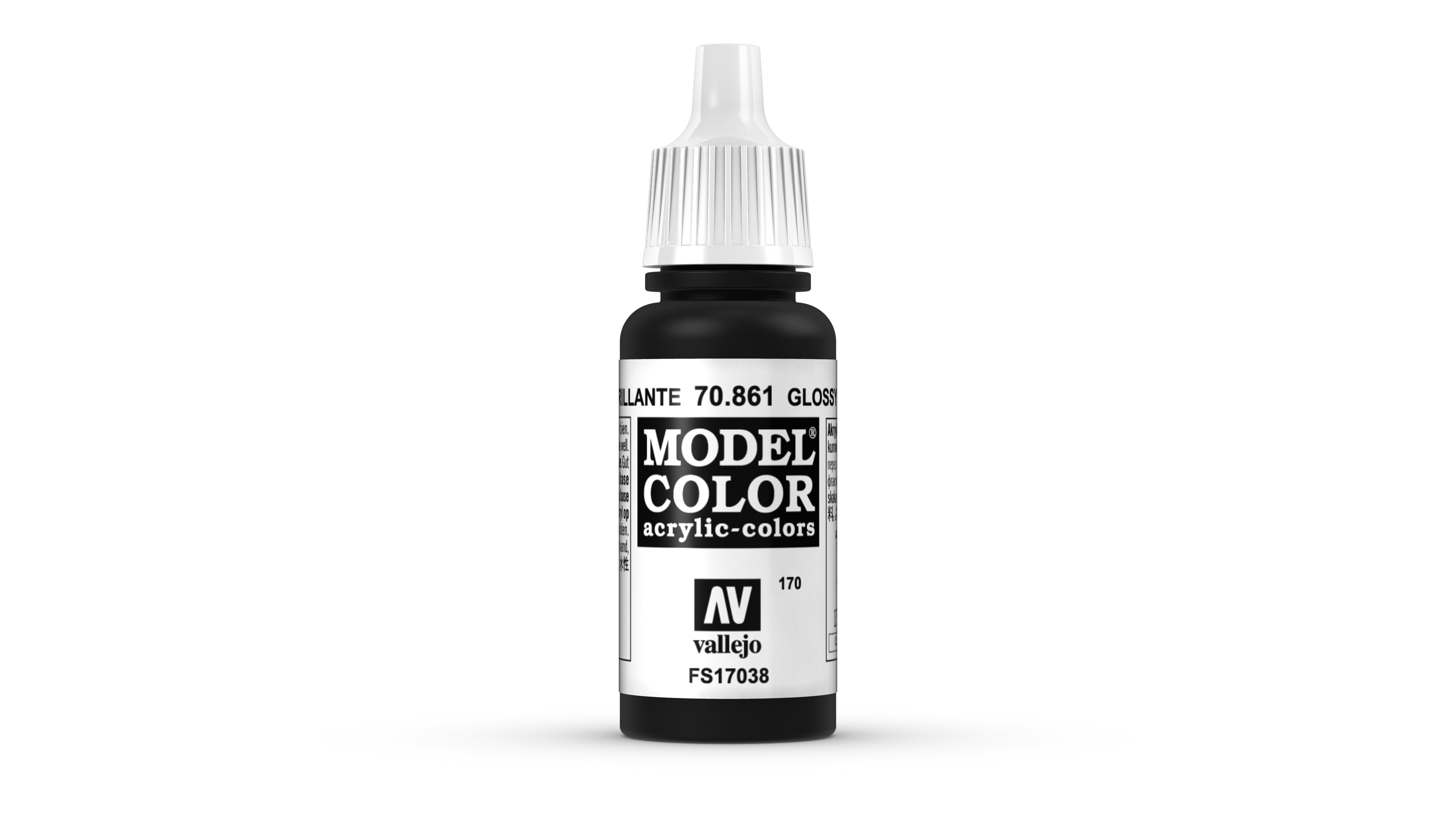 Model Color 170 Tiefschwarz (Lack) (Glossy Black) (861)