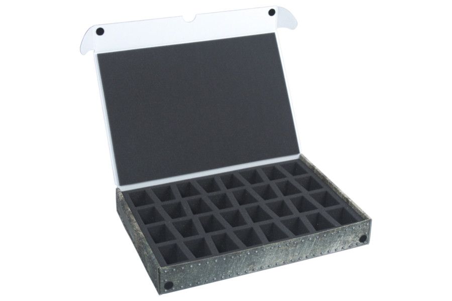 Standard Box for 32 miniatures on 40 mm bases [SAFE-ST-32M]