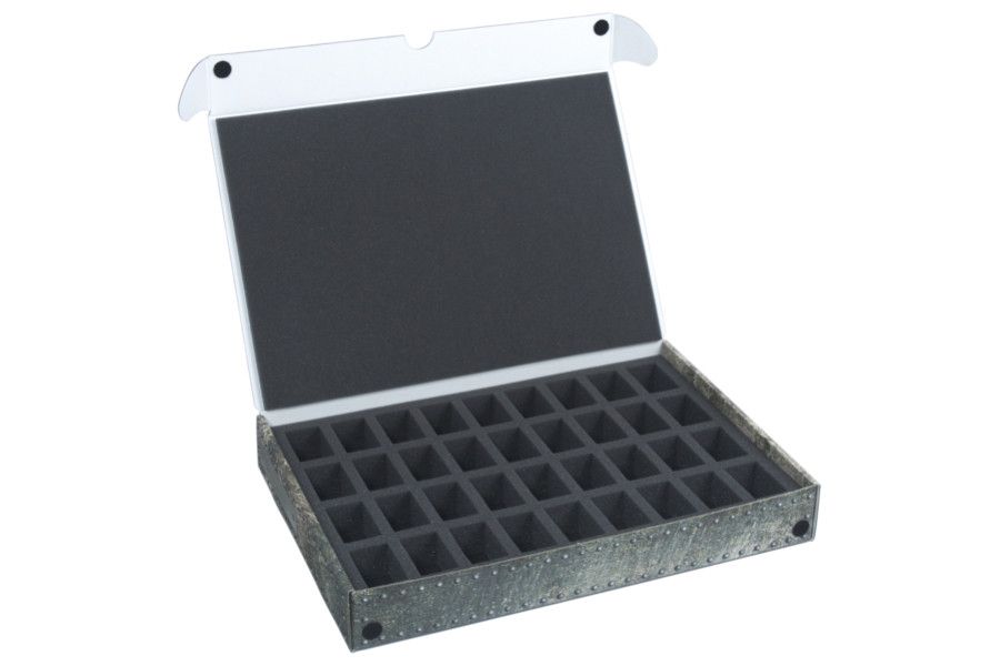 Standard Box for 36 miniatures on 32 mm bases [SAFE-ST-36M]