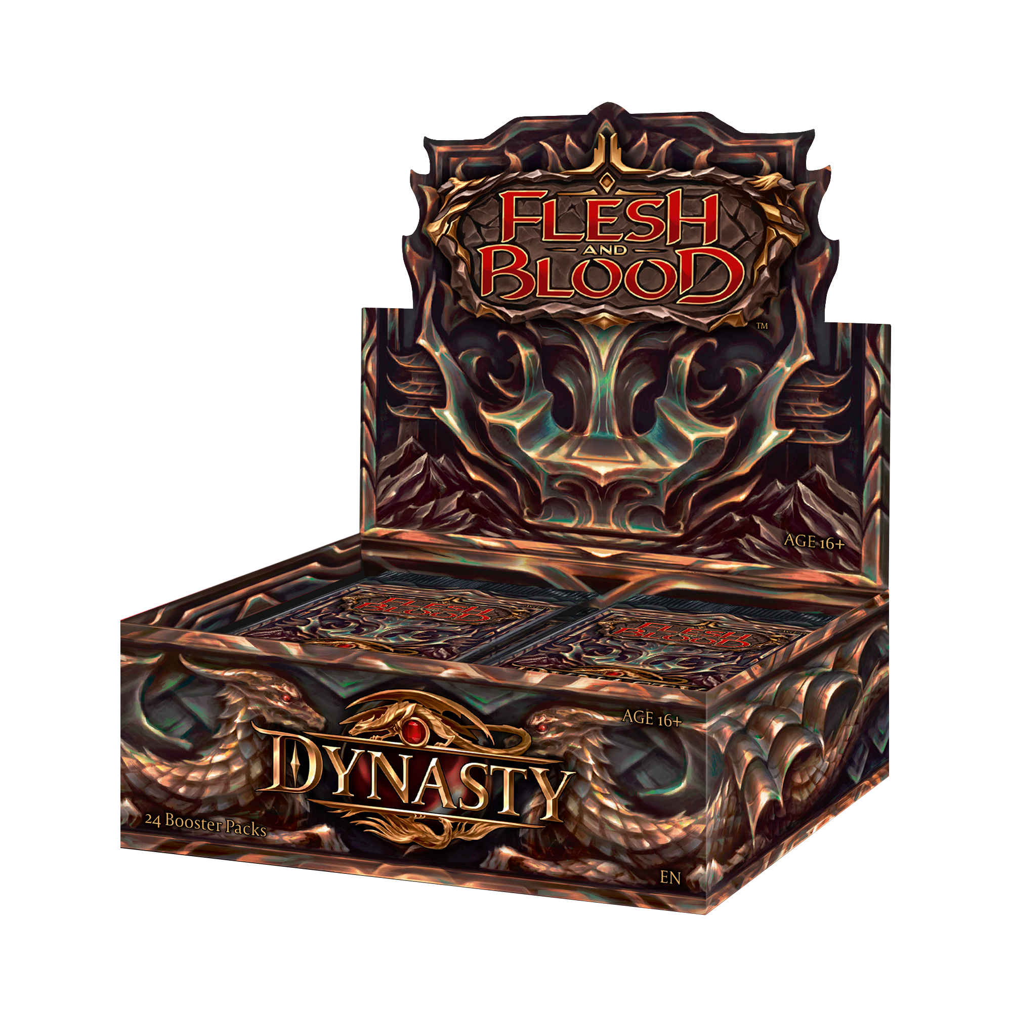  Flesh & Blood TCG - Dynasty Booster Display (24 Packs) - EN
