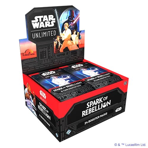 Star Wars: Unlimited – Spark of Rebellion (Booster-Display)