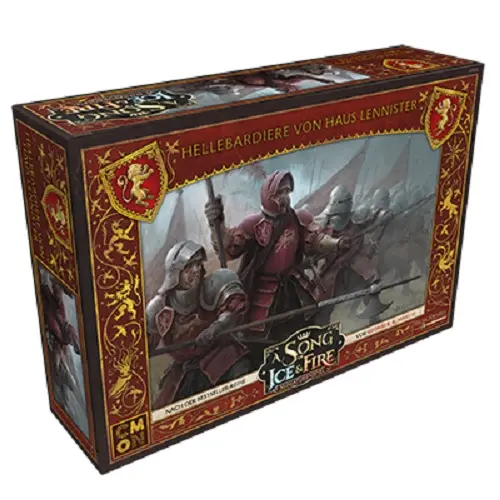 A Song of Ice & Fire Hellebardiere von Haus Lannister