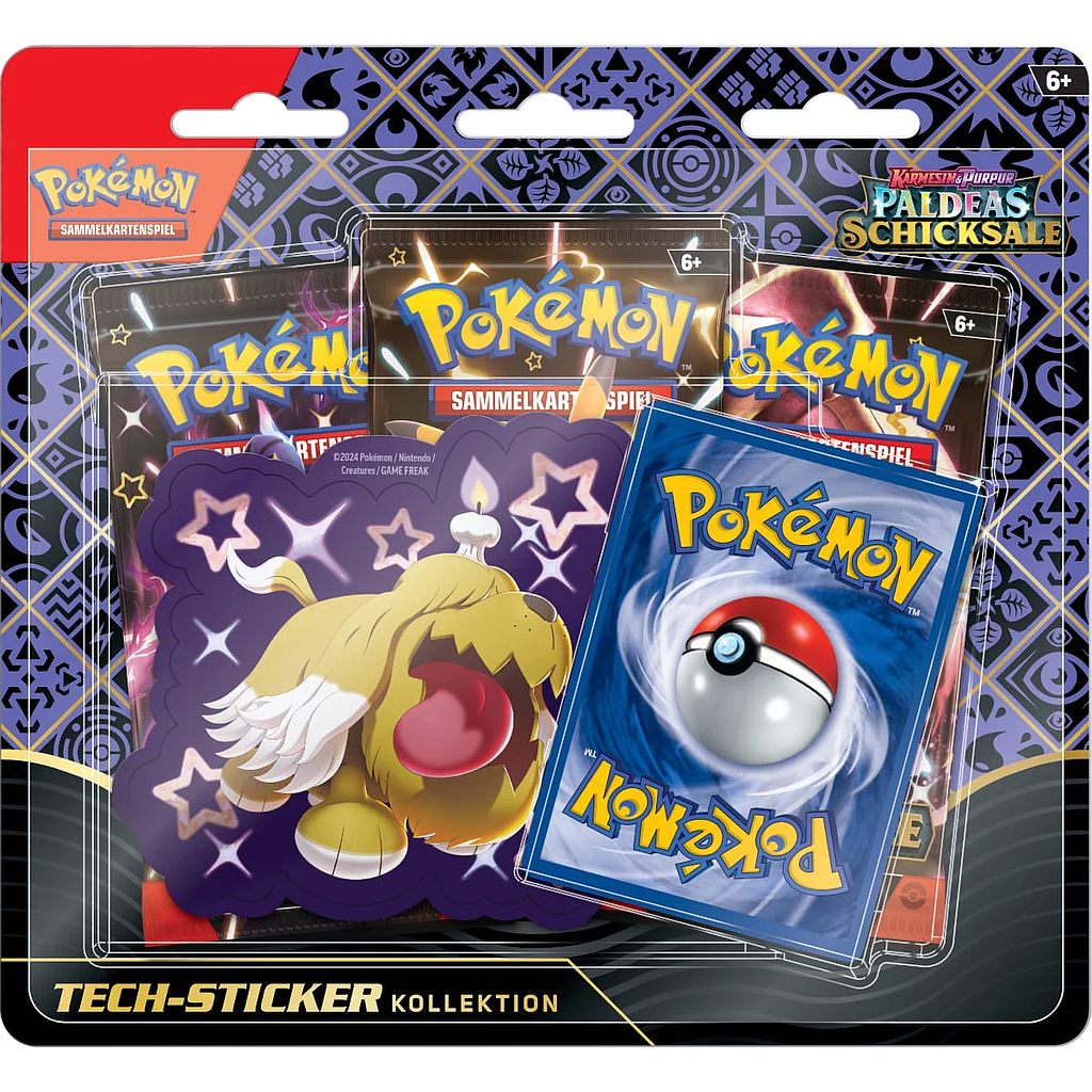 Pokémon KP04.5 Tech-Sticker-Kollektion Fix12